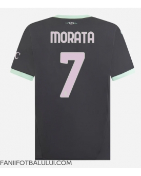 AC Milan Alvaro Morata #7 Tricou Fotbal Replică 2024-25 Barbati Treilea